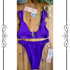 Oh Polly ‘Ringed Bikini Set’
